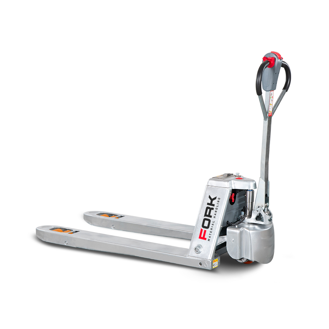 Galvanised electric pallet trolleys PRE20-ZN, 2000 kg